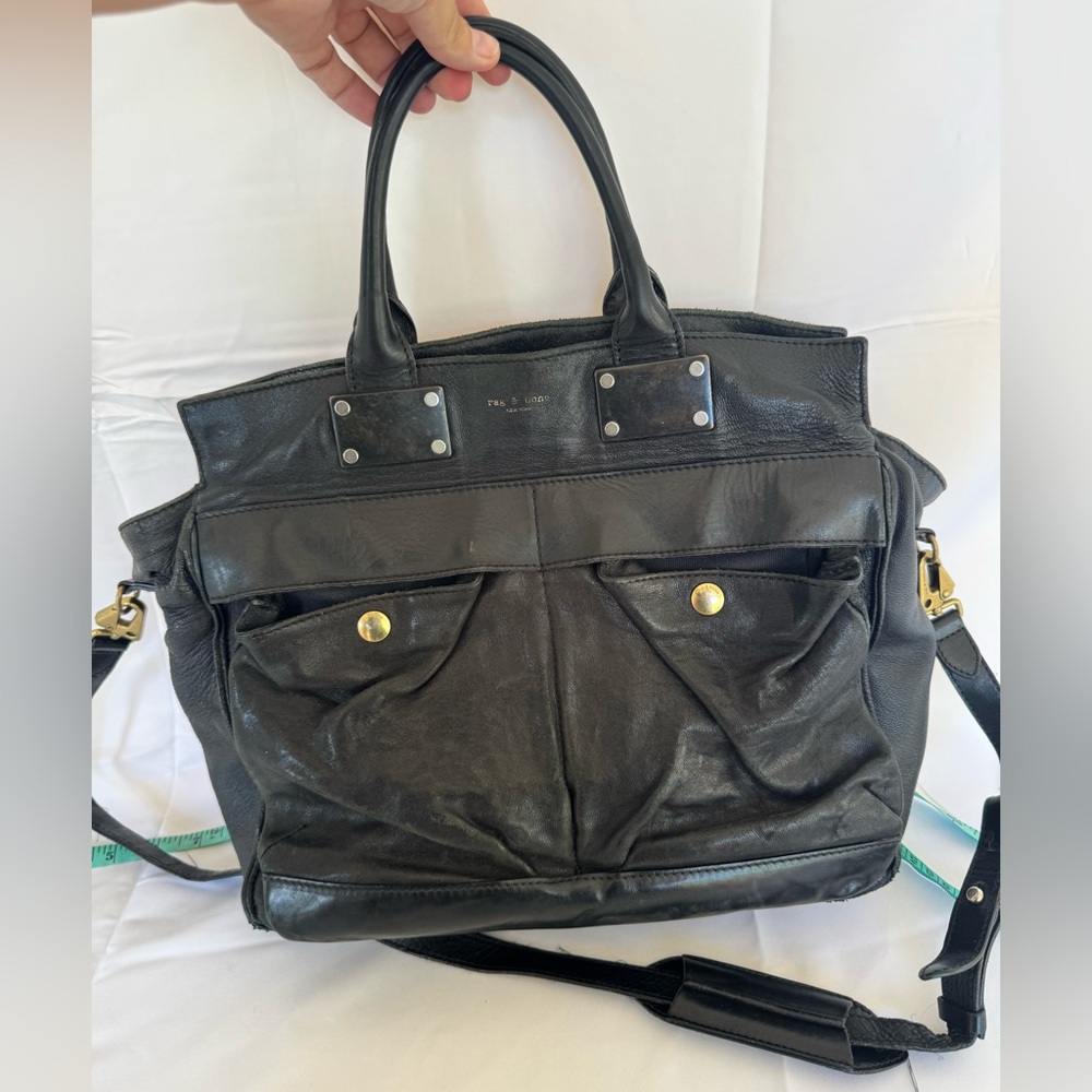 Rag & Bone large Pilot Leather Bag